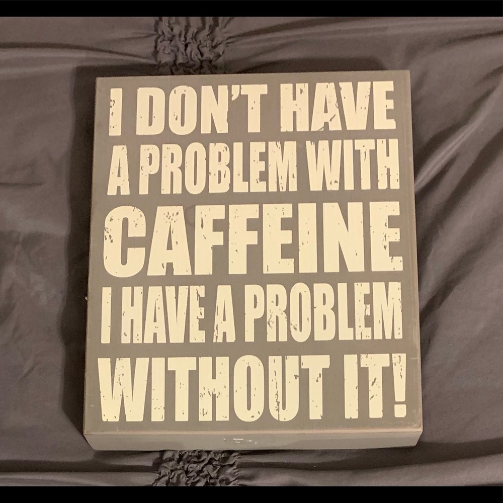 Wooden Coffee Sign